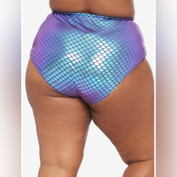 Hot Topic Sz 1 Disney The Little Mermaid Ariel Swim Bottoms Women’s XL, 14/16 - Picture 4 of 13